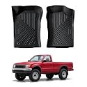 Car Floor Mats for Toyota Tacoma 1995-2004 (Non Double Cab), Black