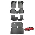 Car Floor Mats for Volkswagen VW Atlas 2018-2025 2026, Black