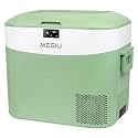 Megiu Car Refrigerator 23 Quart, Portable 12V Freezer for Camping Road Trip