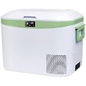 Megiu Car Fridge Portable 12V Refrigerator 19 Quart (18 Liter) 12 Volt Freezer Compressor Cooler 12V/24V DC 110～240 V AC for Truck Van RV Camper SUV and Home Use -18℃~+15℃