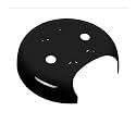 Car Front And Rear Tachometer Covers Compatible for Mini Cooper S R50 R52 R53 Car Stickers Carbon Fiber Film(A)