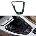 Car Gear Shift Panel Sticker Decal Carbon Fiber Trim Cover fits for BMW E90 E92 E93 2005 2006 2007 2008 2009 2010 2011 2012 Accessories