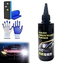 Car Headlight Revitalizer – Blurring & Yellowing Remover, Professional Headlight Restoration Kit, Headlight Eliminate Yellowing Bringhtener, Head Light Cleaner for Polish, Decontamination (1Pcs)