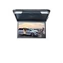 Car Headrest Player, 1080P 19 Inch Car Monitor HD LCD Screen Auto Ceiling TV Motorhome Roof Mount Display MP5 Portable (Black MP5)