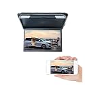 Car Headrest Player, 1080P 19 Inch Car Monitor HD LCD Screen Auto Ceiling TV Motorhome Roof Mount Display MP5 Portable (Back Mirror Monitor)