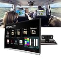 Car Headrest Screen(11.6/12.5/13.3/14in), with Touch Screen, 3+32gb Storage, Support Phone Mirror/Av-in/Fm, USB/Tf Card(128g Expansion),Support 1080p Video, for Most Cars,13.3in,1pcs