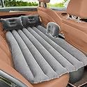 Car Inflatable Bed with Pump & 2 Air Pillow|Quick Inflatable Back Seat Bed|Car Inflatable Mattress|Car Bed Mattress|Car Bed for Travel,Trip,Camping,Picnic,Pool & Beach|Universal Fit (Grey)