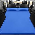 Car Inflatable Mattress for Toyota Grand Highlander 7 Seater 2024 2025. Rear Trunk Air Cushion Camping Travel Folding Self Inflating Sleeping Pad Back Seat Air Mattresses,Normal-Blue