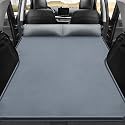 Car Inflatable Mattress for Toyota Grand Highlander 7 Seater 2024 2025. Rear Trunk Air Cushion Camping Travel Folding Self Inflating Sleeping Pad Back Seat Air Mattresses,Normal-Grey1
