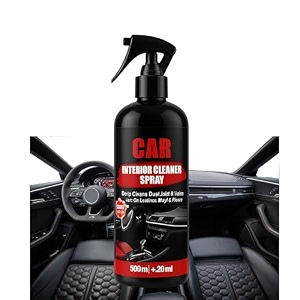 tekshinny car interior cleaner amp protectant liquid 1l  car seat amp dashboard cleaner spray for leather fabric vinyl amp roof  interior car cleaning foam spray interior wireless pk-1