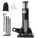 Car Jack 2 Ton and Jack Stand in One, 4000 lb Capacity, Off-Road Use (8.16" - 19.09") Screw tire Jack fit Ford F150 Chevy Silverado Dodge Ram 1500/2500/3500 Toyota Land Cruiser Prado