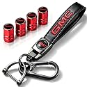 Car Key Chain lanyard for GMC Keychain,Keyring Black