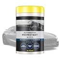 Car Leather Wipes | 40 Counts All-Purpose Quick Detailing Supplies - Interior Car Cleaner | for Maintenance Care Washing Tire Paint Vehicle Truck Garage Home Underseat Roof Ceiling Board