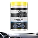 Car Leather Wipes,40 Counts Quick Cleaning Supplies - Car Leather Cleaner - for Maintenance Care Washing Tire Paint Vehicle Truck Garage Home Underseat Roof Ceiling Board