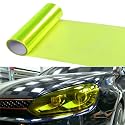 Car Light Tint Film Cars Light Tinted Film Sticker, Fluorescence, 30x200CM