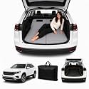 Car Mattress for 2020–2026 Volkswagen Atlas Cross Sport, Non-Inflatable Thickened Foam SUV Car Camping Mattress, Foldable Trunk Sleeping Pad for Road Trips Camping Travel