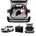 Car Mattress for Forester 2025–2026, Upgraded Non-Inflatable Thickened Foam SUV Car Camping Mattress, Foldable Trunk Sleeping Pad Car Bed Mattress for Road Trips Camping Travel