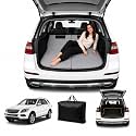 Car Mattress for GLE 2006–2011 M-Class, Upgraded Non-Inflatable Thickened Foam SUV Car Camping Mattress, Foldable Trunk Sleeping Pad Car Bed Mattress for Road Trips Camping Travel