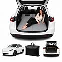 Car Mattress for Model Y 2020–2024, Upgraded Non-Inflatable Thickened Foam SUV Car Camping Mattress, Foldable Trunk Sleeping Pad Car Bed Mattress for Road Trips Camping Travel