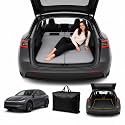 Car Mattress for Model Y 2025–2026, Upgraded Non-Inflatable Thickened Foam SUV Car Camping Mattress, Foldable Trunk Sleeping Pad Car Bed Mattress for Road Trips Camping Travel