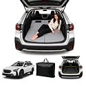 Car Mattress for Outback 2020–2025, Upgraded Non-Inflatable Thickened Foam SUV Car Camping Mattress, Foldable Trunk Sleeping Pad Car Bed Mattress for Road Trips Camping Travel