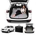 Car Mattress for RX 2010–2015, Upgraded Non-Inflatable Thickened Foam SUV Car Camping Mattress, Foldable Trunk Sleeping Pad Car Bed Mattress for Road Trips Camping Travel