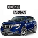 Car Number Plate Chrome Frame (Front & Rear) Compatible with XUV 700