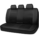 CAR PASS Leather Back Seat Cover Breathable