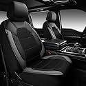 CAR PASS Leather Car Seat Covers Front