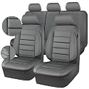 CAR PASS Leather Seat Covers Full Set