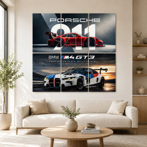 Car Poster Pack of 6 Split
