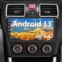 Car Radio Upgrade for Subaru Forester 2015-2018 Android 13 2GB+64GB Car Stereo Replacement Head Unit with CarPlay Android Auto10 Inch Touchscreen with Bluetooth/GPS/FM/AM/BackCamera (2G+64G)