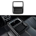 Car Rear Cup Armrest Box Decals for 2018-2022 Honda Accord 10th Gen Accessories ABS Carbon Fiber Stickers