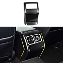 Car Rear AC Outlet Vent Decals for 2018-2022 Honda Accord 10th Gen Accessories ABS Carbon Fiber Stickers