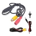Car Reverse Backup Parking Camera with Featuring Night Vision and 8 LED HD Rear View Parking Camera for Maruti Suzuki Wagonr Stingray