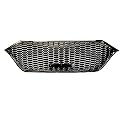 CAR SAAZ Bentley Style Front Chrome Grill Compatible with Kwid Type 1(2015-2018)