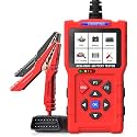 Car Scanner and Battery Tester 12v / 24v Automotive, 20-2000 CCA Car Battery Tester and Check Engine Code Reader, T300PRO