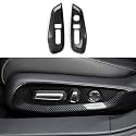 Car Seat Adjustment Cover Decals for 2018-2022 Honda Accord 10th Gen Accessories Carbon Fiber Stickers