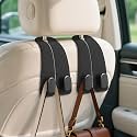 Car Seat Headrest Hooks, 4PCS Universal Car Purse Hook Leather Car Bag Hook