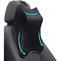 “Car Seat Headrest Neck Rest Cushion – 100% Memory Foam Ergonomic Support Pillow for Neck & Back Pain Relief, Durable, Travel Comfort & Longevity”