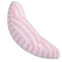 Car Seat Travel Pillow Neck Support Cushion Pad for Kids, WenMei Super Soft Headrest Shoulder Pad in Car, Universal Safety Belt Sleeping Pillow for Children Adults, Compatible with All Cars (Pink)