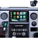 Car Stereo Radio for Ford F150 2009-2012, Wireless CarPlay/Android Auto