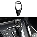 Car Sticker Decals Gear Shift Knob Cover Carbon Color ABS Trim fits for BMW F20 F21 F22 F30 F31 F32 F33 F34 F35 F36 F07 F10 F12 F15 F16 F25 F26 Accessories (Style B)