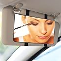 Car Sun Visor Mirror, Cosmetic Makeup Mirrors with Straps
