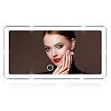 Car Sun Visor Vanity Mirror With 80 LEDs - 3 Light Modes, Rechargeable, Dimmable Touch Control - Universal for Car, Truck, SUV