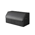 Car trunk storage box Big capacity Multifunctional suede car Folding Storage Box(GRAY)