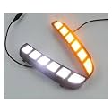Car Turn Signal Lights for for Explorer 2016 2017 with Turn Signal &amp; Dimming Style Relay CAR DRL 12V Daytime Running Light Daylight Fog Lamp Blinker Lights