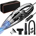 Car Vacuum Cleaner - PESOMA Portable &amp; Corded High Power for Car Cleaning Car Accessories, DC 12V, 120W 5.5 KPA, Vacuum Cleaner for Home Wet and Dry Car Vacuum Cleaner Multipurpose Vacuum Cleaner for Car Cleaning(AX6612BS