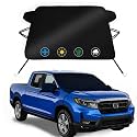 Car Windshield Snow Cover For Honda Ridgeline 2017-2026 Trucks Pickup, Waterproof Double-layer Oxford Fabric Frost and Ice Removaler, Year-Round Car Winter Shield Outdoor Accessories(78"x47")