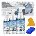 Car Windshield Snow Melting Coating Spray, Snow Repellent Spray De-Icer for Cars - Fast Ice &amp; Snows Remover, Winter Windshield &amp; Glass Coating Protection, Snow Meltings Agent for Car Ice Melting (3)